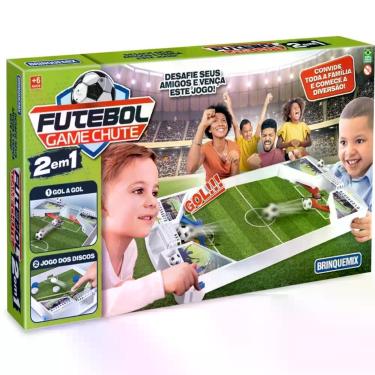 Imagem de Futebol de Botao Futebol Game Chute 2EM1 52X52C - Brinquemix