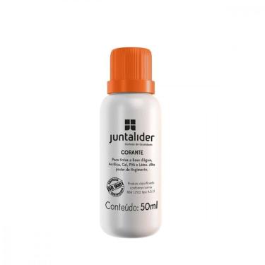 Imagem de Corante Juntalider Laranja 50Ml Para Tinta - Kit C/12