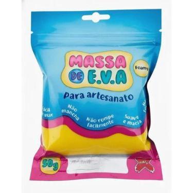 Imagem de Massa Eva 50g Amarelo Make