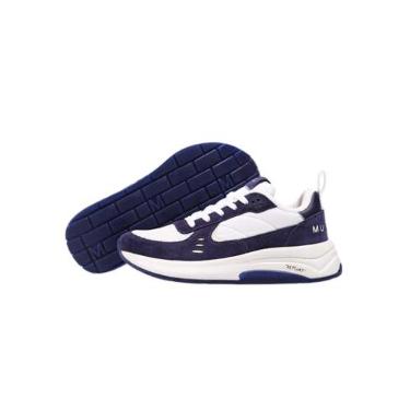 Imagem de Sapatos M.OG, Branco/azul marinho/azul marinho, 34