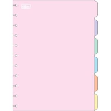 Imagem de Tilibra - Divisórias Para Tilidisco Universitário Académie Pastel