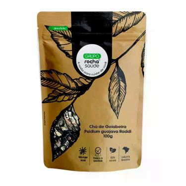 Imagem de Chá de Goiabeira - Psidium guajava Raddi - 100g - Rocha Saúde