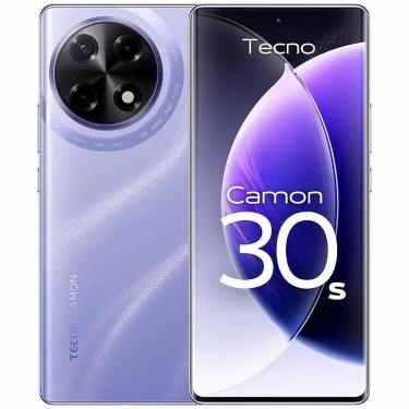 Imagem de Smartphone Tecno Camon 30S 256GB 50MP OIS Câmera Tela AMOLED Curva 120
