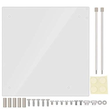 Imagem de Banco de teste de quadro aberto PC ITX placa-mãe de acrílico transparente overlock gabinete de computador DIY Mod base suporte - banco de teste de placa-mãe ITX gabinete de computador de quadro aberto