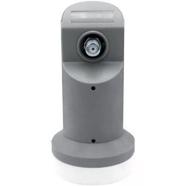 Imagem de LNB Universal Banda Ku Simples Aquário DHT-01 para Recepção de TV por Satélite com Ganho 60DB e Baixa Figura de Ruído