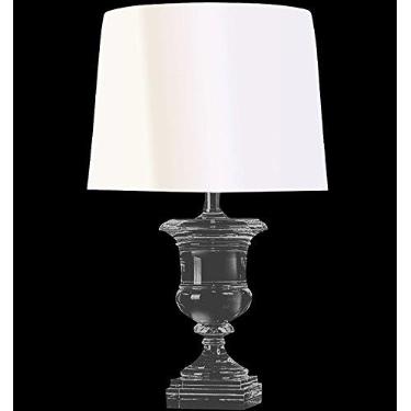 Imagem de Base Para Abajur Bella Iluminação Classic Cromado/Transparente Metal e Vidro