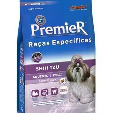 Imagem de Ração Premier Shih Tzu Adultos Frango Raças Específicas 1 Kg