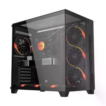 Imagem de Gabinete Gamer Forcefield Max Black Vulcan - Gffmaxbv