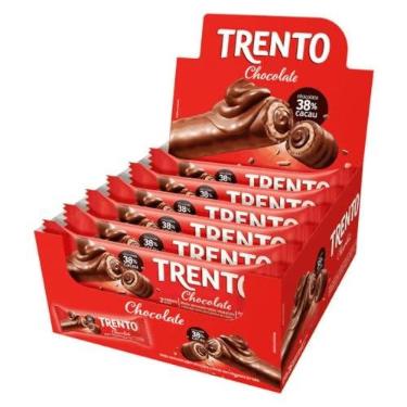 Imagem de Chocolate Trento Ao Leite 38% Cacau 464g - 16x29g