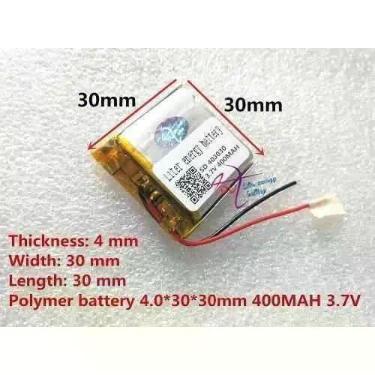 Imagem de Bateria 3,7v 400mah  4mm X 30mm X 30mm Navcity Way 30 - bgb