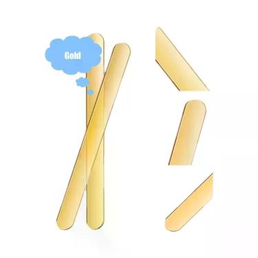 Imagem de Palitos De Acrílico Reutilizáveis Para Sorvetes, Cremes Gelados, Bolos