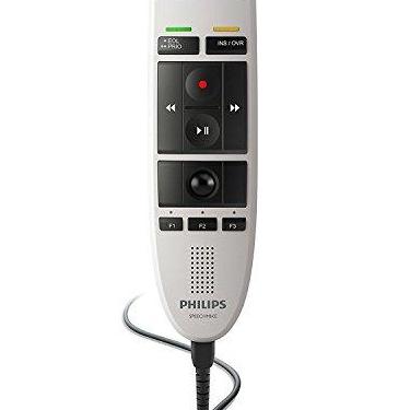 Imagem de PHILIPS Microfone profissional LFH3200 SpeechMike III Pro (operação com botão de pressão) USB