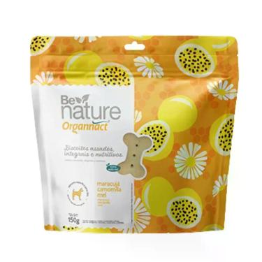 Imagem de Be Nature Organnact Biscoitos Assados Naturais Sabor Maracujá, Camomil