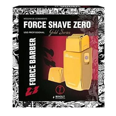 Imagem de MQ Professional - Máquina de Acabamento de Cabelo Profissional Force Shave Zero - Bivolt