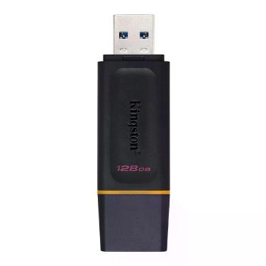 Imagem de Pen Drive Exodia USB 3.2 128GB Desempenho Confiavel Durabilidade Preto Kingston DTX-128GB