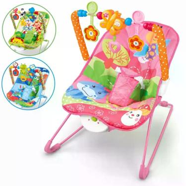 Imagem de Cadeirinha de Descanso para Bebê Musical Vibratória com Móbile - ATENT