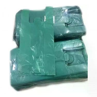 Imagem de Sacola Plástica Reciclada 30 X 40 Pacote com 10 KILOS Reforçada Alta Resistência Transparente Higipack