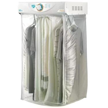 Imagem de Secadora de Roupas de Parede Fischer Super 8kg com Timer Contínuo e Ciclo Amaciante Branco 110V