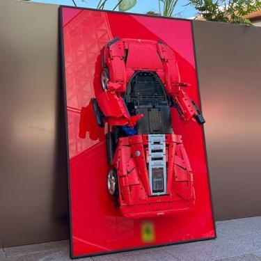 Imagem de JKZUZU Display Wallboard for technic Daytona SP3 42143,Adult Collectibles for Car Wall Mount Building Blocks,Great for car Lovers (Only Display Wallboard)