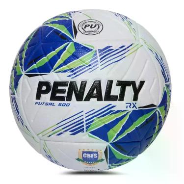 Imagem de Bola De Futsal Penalty RX 500 XXVI 2026 Selo CBFS Cor:Branco+AzulTaman