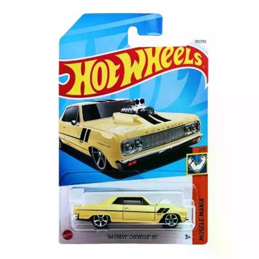 Imagem de Miniatura hot wheels - '64 chevy chevelle ss - htd79 - 157/250 - Matte
