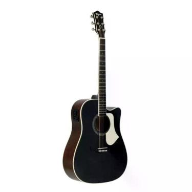 Imagem de Violão Tagima Andes Eletroacústico Folk Aço Black Satin