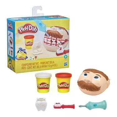 Imagem de Massa de Modelar Play-Doh Mini Brincando de Dentista E4919