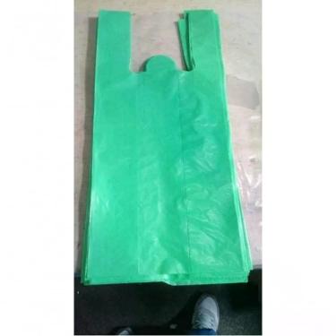 Imagem de Sacola Plástica Reciclada Recicladas 1kg P m Ou g para Embalagens Diversas Transparente Higipack