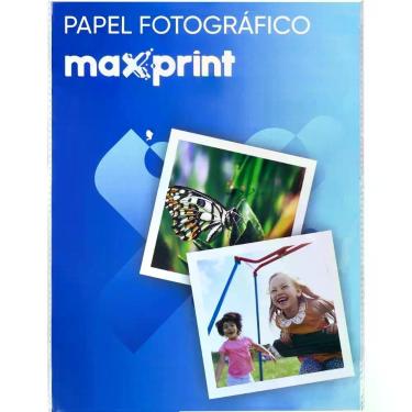 Imagem de Papel Fotografico INKJET A4 Dupla Face 180G PCT.C/50 - Maxprint