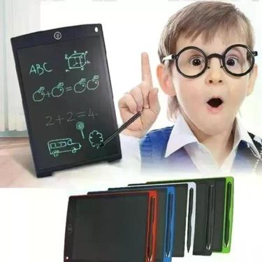 Imagem de Lousa Mágica Infantil Lcd Tablet Desenho Premium com Tela LCD 8.5 Polegadas Ecológica Branco Smart Tech