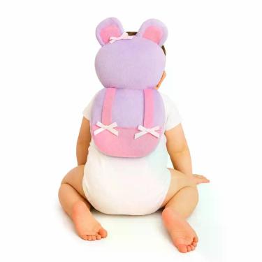 Imagem de Almofada Mochila Protetora para Bebês 15x30cm Proteção Cabeça/Costas -
