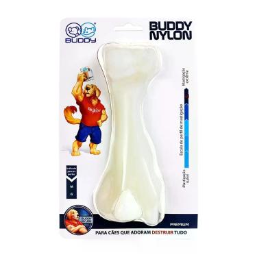 Imagem de Brinquedo Pet Mordedor Para Cachorro Ossão Buddy Nylon Premium Para Cã