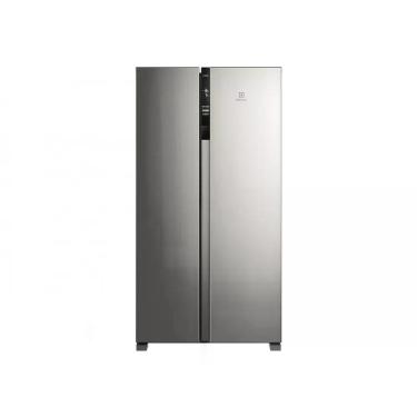 Imagem de Geladeira/Refrigerador Electrolux Frost Free Side by Side Inox Look 43