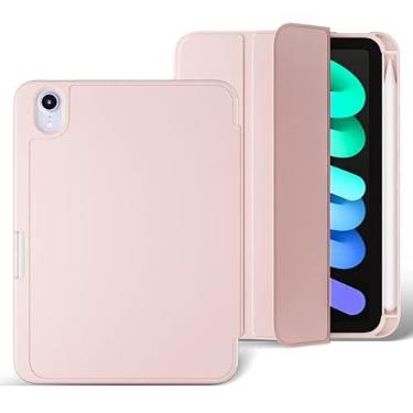 Imagem de Capa iPad Mini 6 8.3" Polegadas WB Slim com Compart. para Pencil (Rosa)