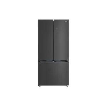 Imagem de Geladeira Frost Free Multidoor 672L Inverter Black Inox Midea Bivolt