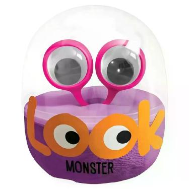 Imagem de Massinha Infantil Estica e Pula Look Monster 3840 com Efeito Elástico 14g Gelelé