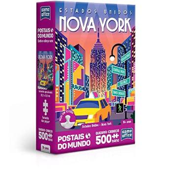 Imagem de Toyster - Quebra-cabeça: Postais do Mundo - Estados Unidos - Nova York - 500 peças nano - Game Office