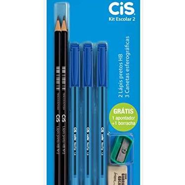 Imagem de CIS Kit Escolar - Kit 02/7-46.3701 - Multicor - pacote de 7 unidades