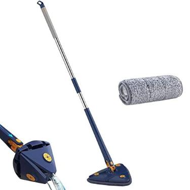 Imagem de Mop limpador de parede, Mop de limpeza giratório ajustável 360, Mop triangular giratório, mop de poeira para piso, teto, parede e janela do carro Sritob