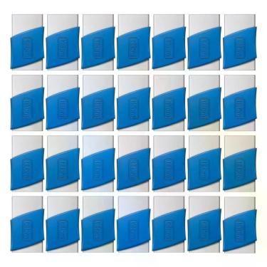 Imagem de Caixa Borracha Branca C- Capa Plástica Tilibra - C- 30 Unidades