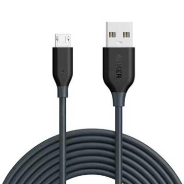 Imagem de Cabo Anker Micro USB Powerline Android 3,00m