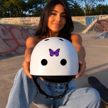 Imagem de Capacete Esportivo Personalizado Skate Bike Patins Patinete Adulto Inf