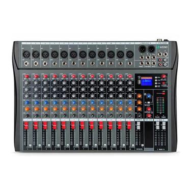 Imagem de Mesa de Som VEDO VDA212L USB / Bluetooth / Interface - 12 Canais