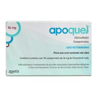 Imagem de Apoquel 16Mg - 20Compr Zoetis para Cães
