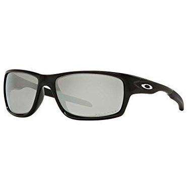 Imagem de Oakley Men's Canteen Polarized Polished Black w/ Chrome Iridium Sunglasses