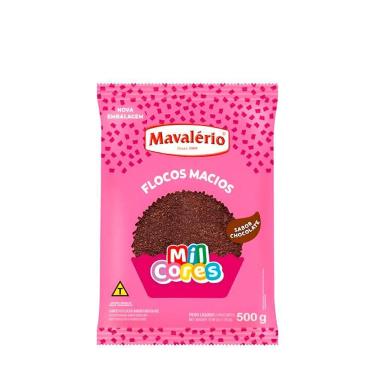 Imagem de Confeito Mil Cores Chocolate Mavalério  500g