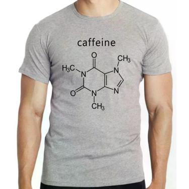 Imagem de Camiseta Fórmula Cafeína  Blusa criança infantil juvenil adulto camisa