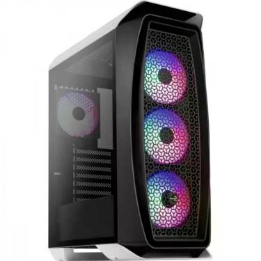 Imagem de Gabinete Gamer Aerocool Aero One Frost Branco Rgb...