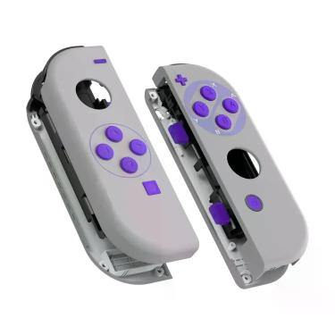Imagem de Placa Frontal e Botões eXtremeRate Estilo SNES - Switch