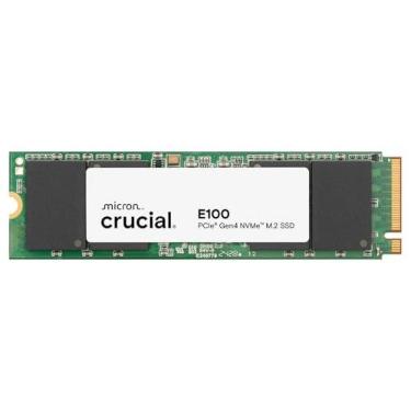Imagem de Crucial SSD interno E100 1TB M.2 NVMe PCIe Gen4, até 5.000 MB/s, compatível com laptop e desktop - CT1000E100SSD8